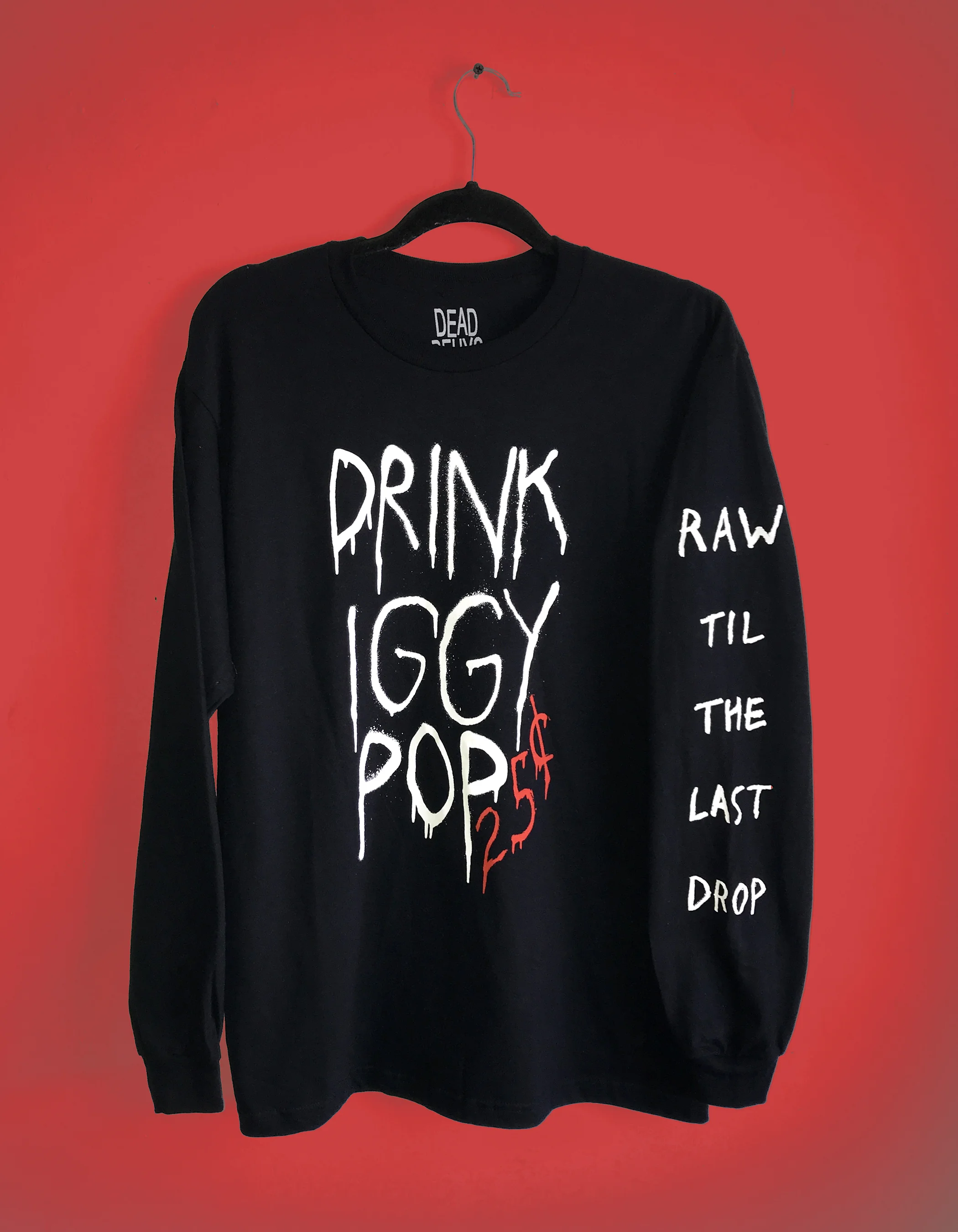 ★新品　Iggy Pop 長袖Tシャツ Lサイズ ブラック ☆新品 Iggy Pop 長袖Tシャツ Lサイズ ブラック 楽天市場】Iggy Pop